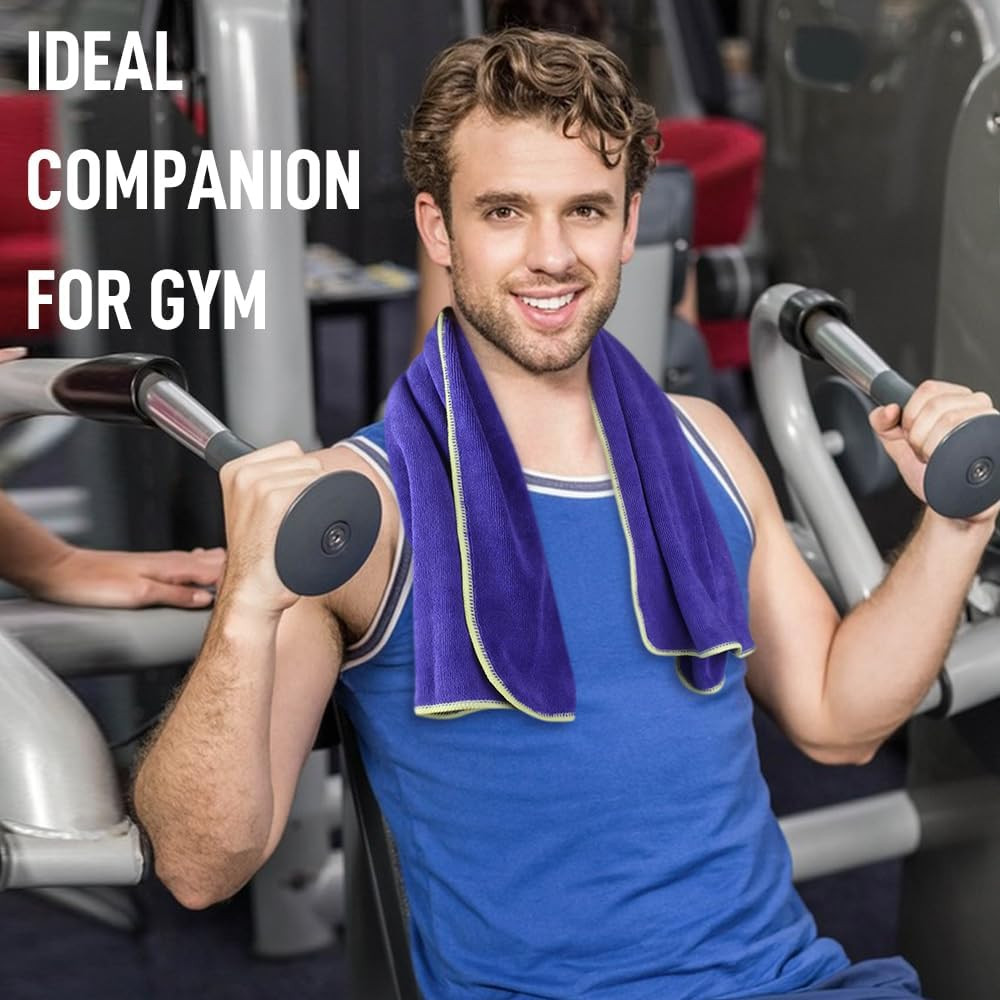 Microfiber Gym Towels Super Absorbent Compact Travel Workout Towel Quick Dry Cam