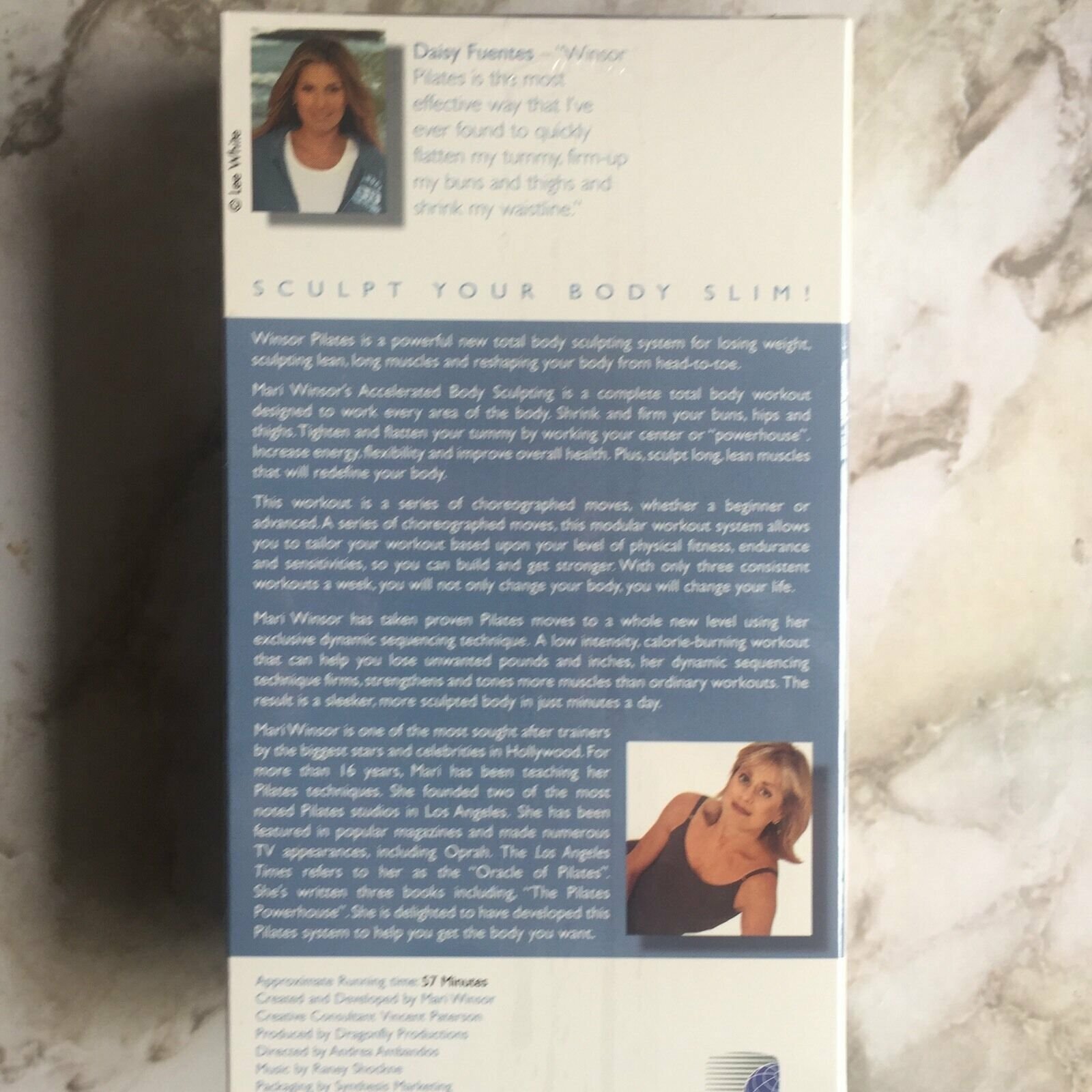 Windsor Pilates Total Body Sculpting VHS Tapes BRAND NEW SEALED Set of 3