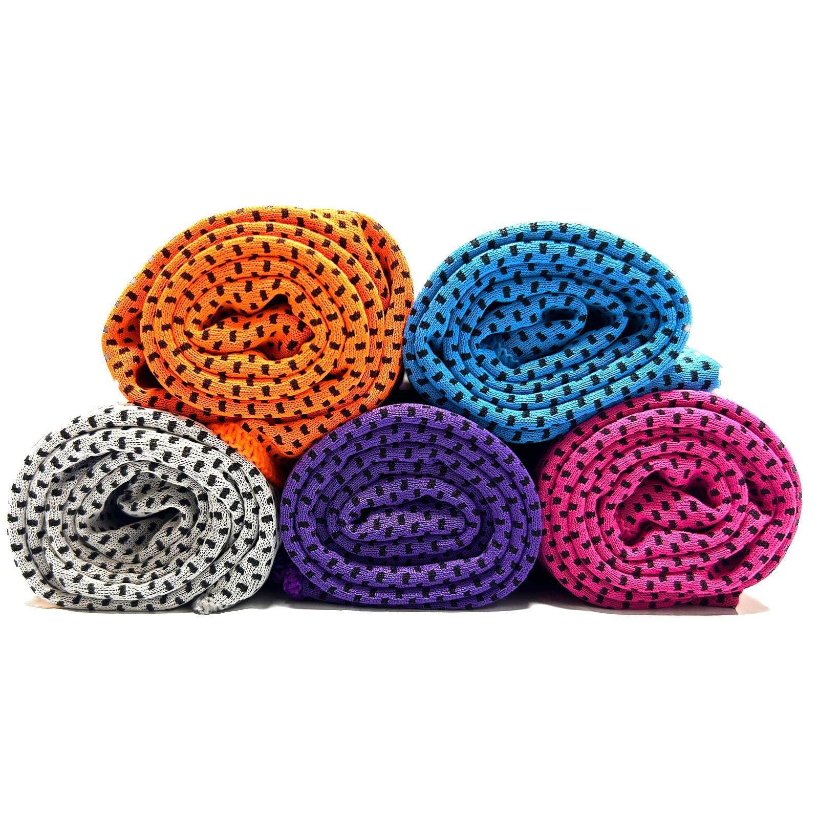 5 Pack Cooling Towel 47&Prime;x13.78&Prime;(120x35cm) Microfiber, Soft Breathable Chilly …