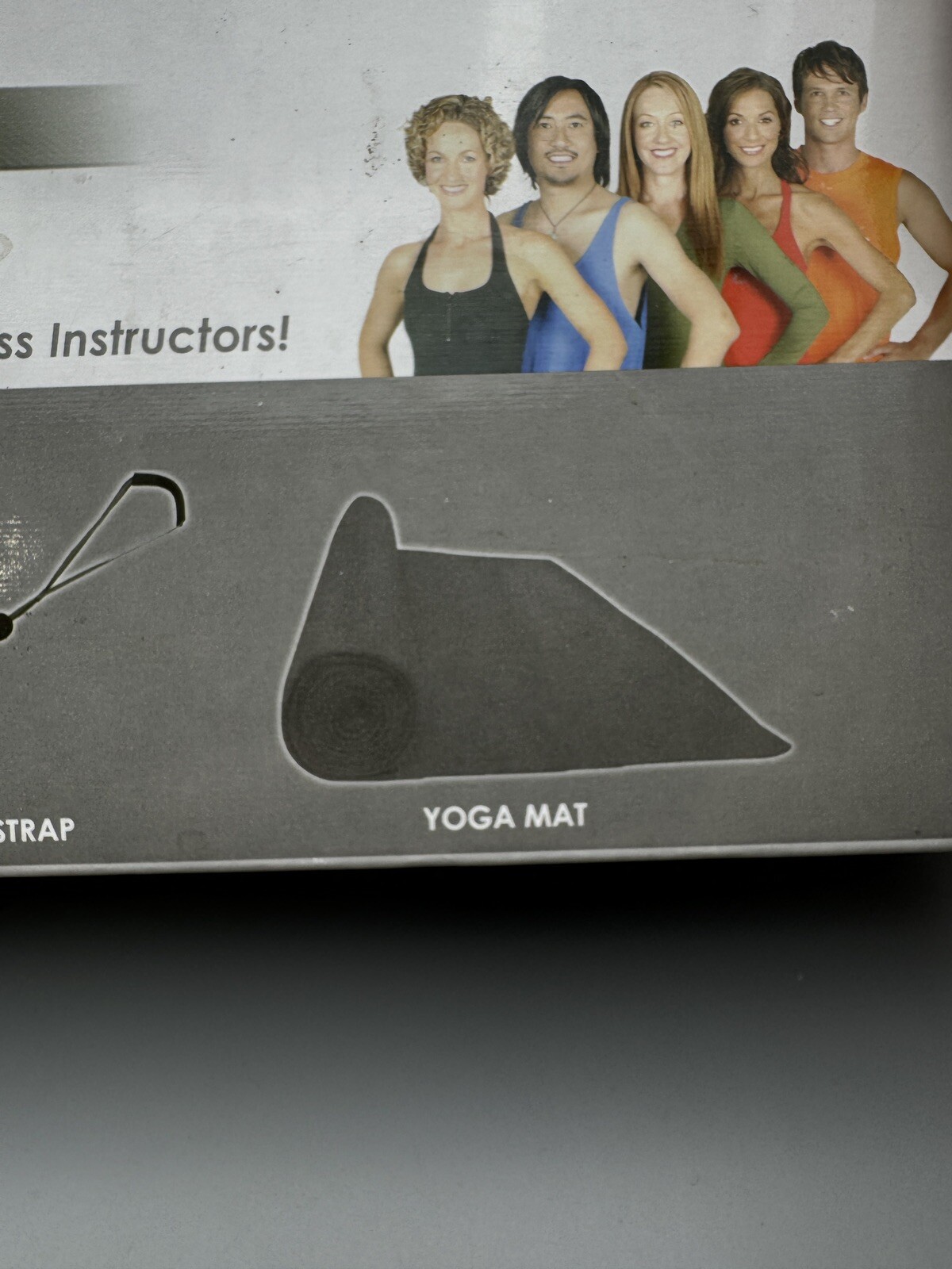 Complete Yoga Kit DVD Training Bundle Yoga Mat Workout Book Stretch Strap SDS