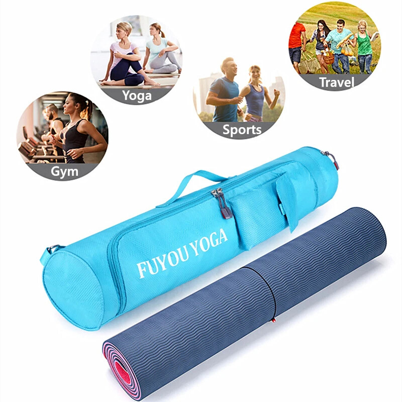 Printed Yoga Bag Yoga Mat Bag Sports Mat Bag Men Women Pilates Mat Backpack