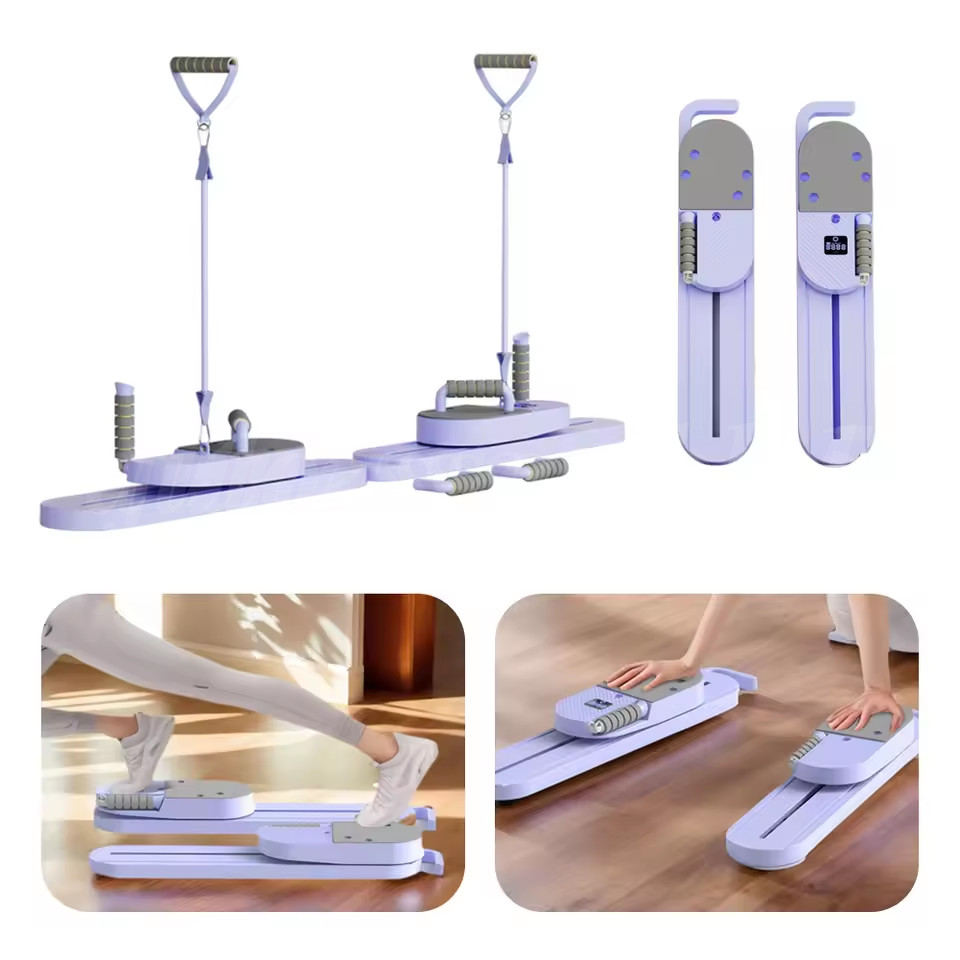 Pilates Board Pilates Reformer Set, Multi-Purpose Board for Home, 5 in 1 Pilates