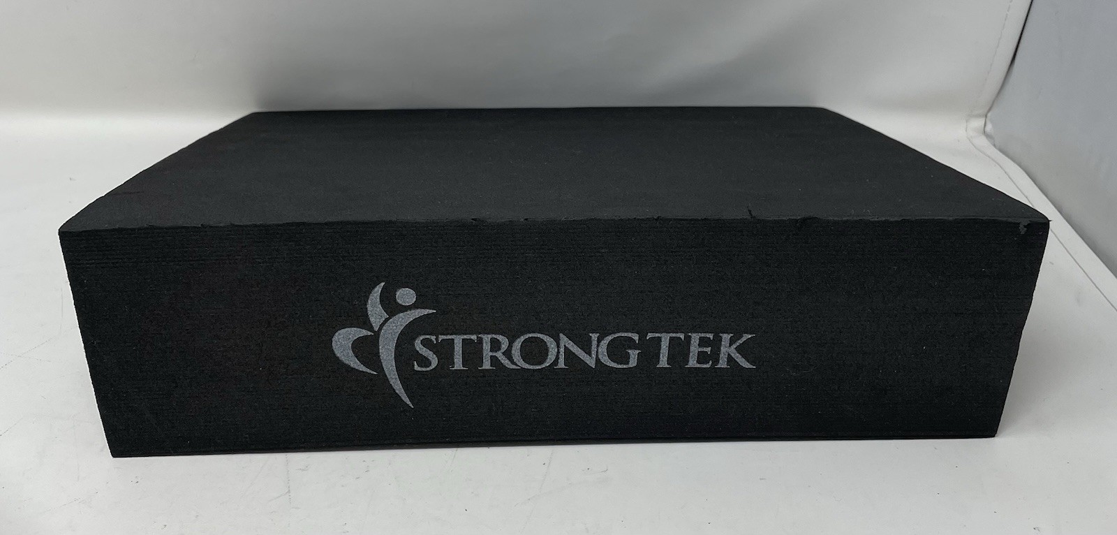 2 StrongTek 13&Prime; Large Yoga Foam Wedge Slant Board Calf Stretcher Lower Leg Black