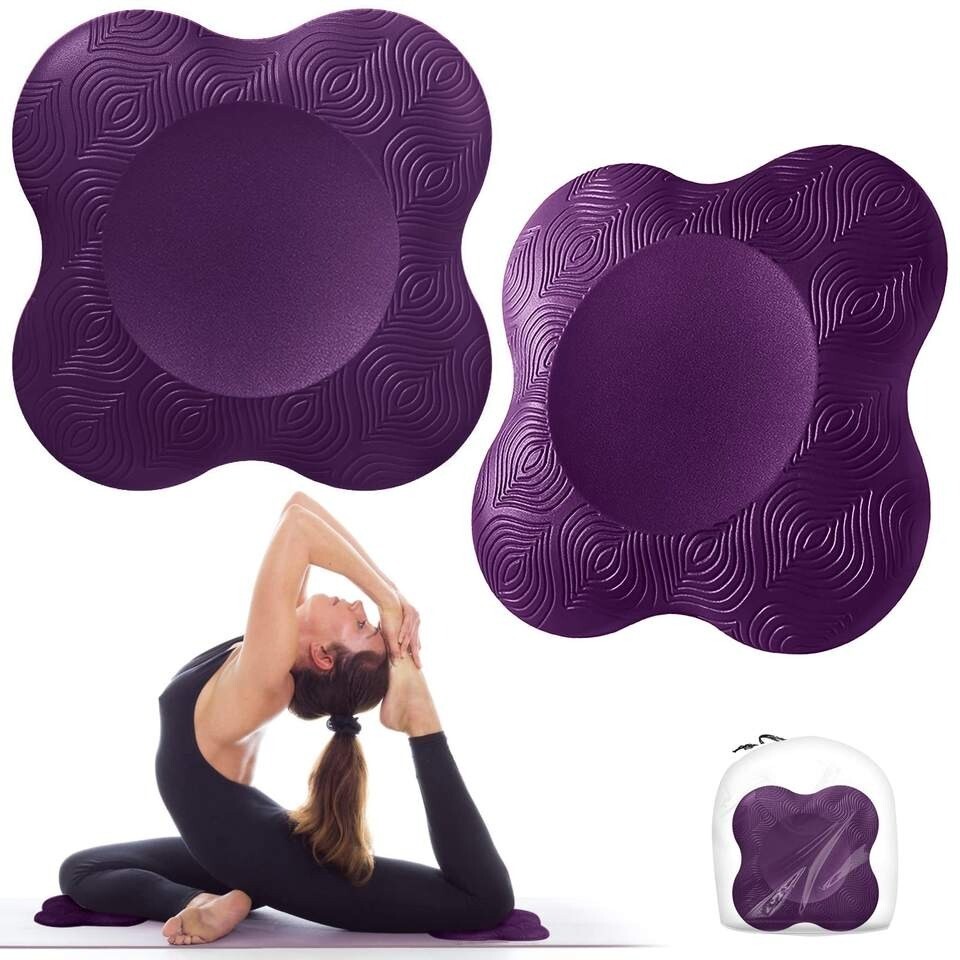 Yoga Knee Pad Cushion Extra Thick for Knees Elbows Wrist Hands Head Foam Pilates