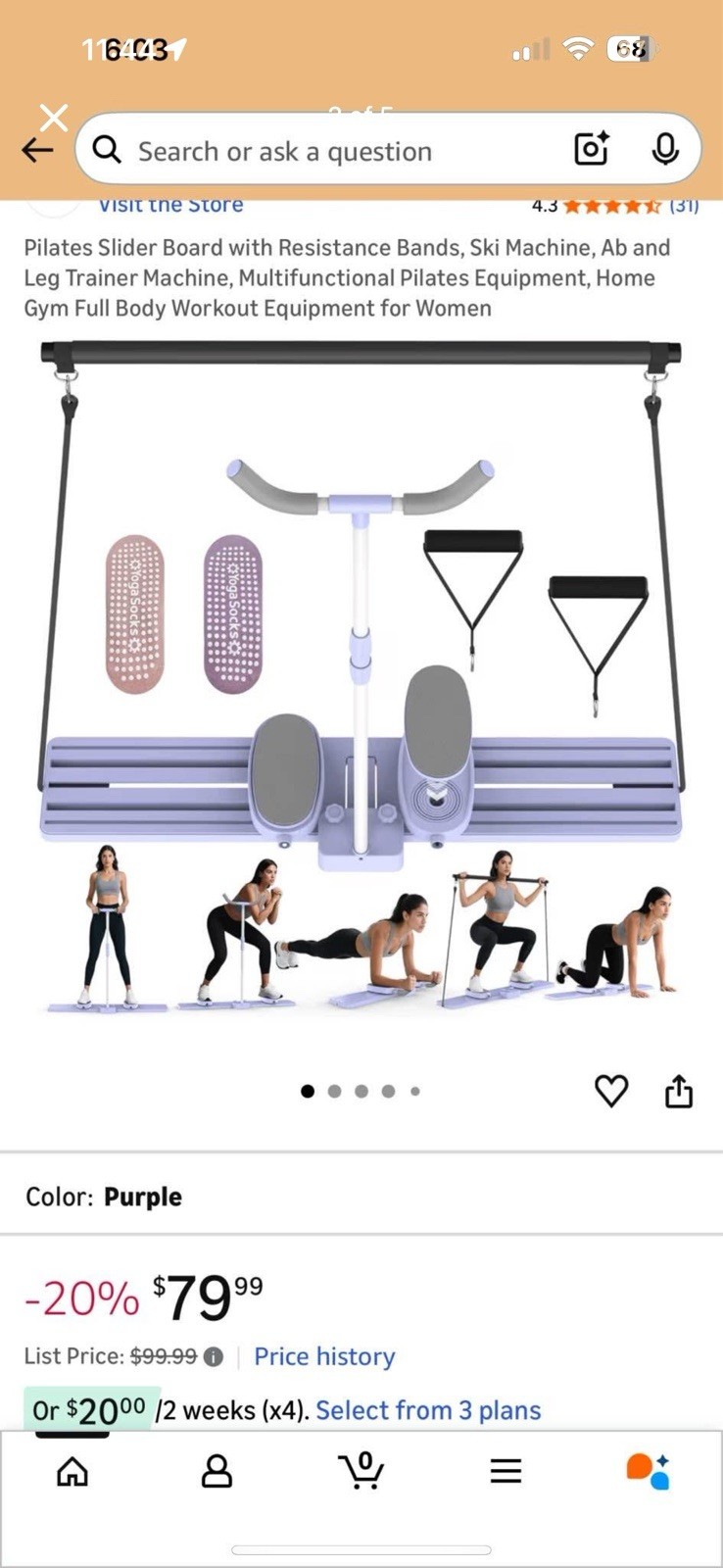 Pilates Set Purple