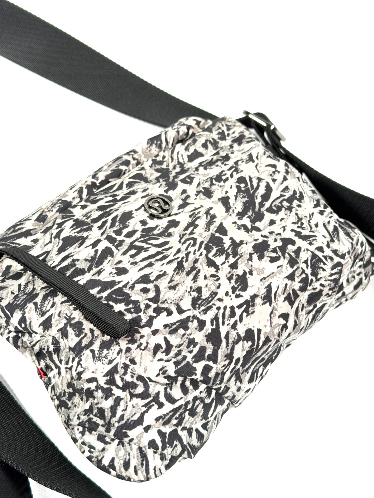 Lululemon Essential Mat Carrier Ripple Seal Grey Black U9AAQS 2016