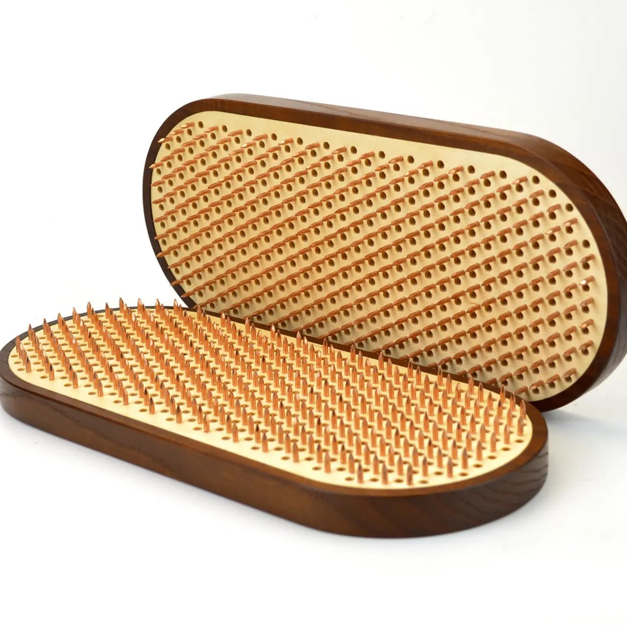 Sadhu Board « Lotus » with Thermal Ash Copper Nails 10 mm/0.4 inch