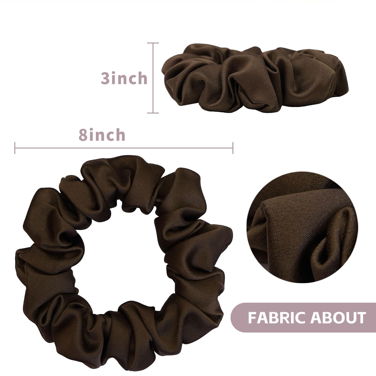 Yoga Mat Scrunchie – Stylish Yoga Mat Strap – Stretch-Fit for All Standard Ma…