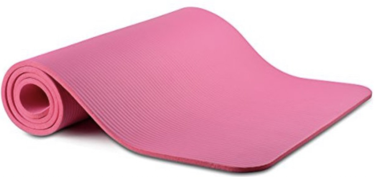 BalanceFrom 1/2 Inch Yoga Mat, Pink