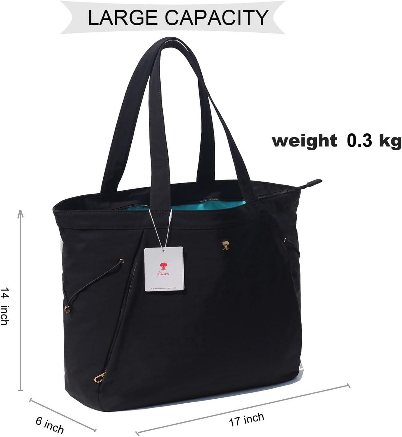 Yoga Tote Bag for Women Shoulder Bags Drawstring for Office Workout Travel Carry