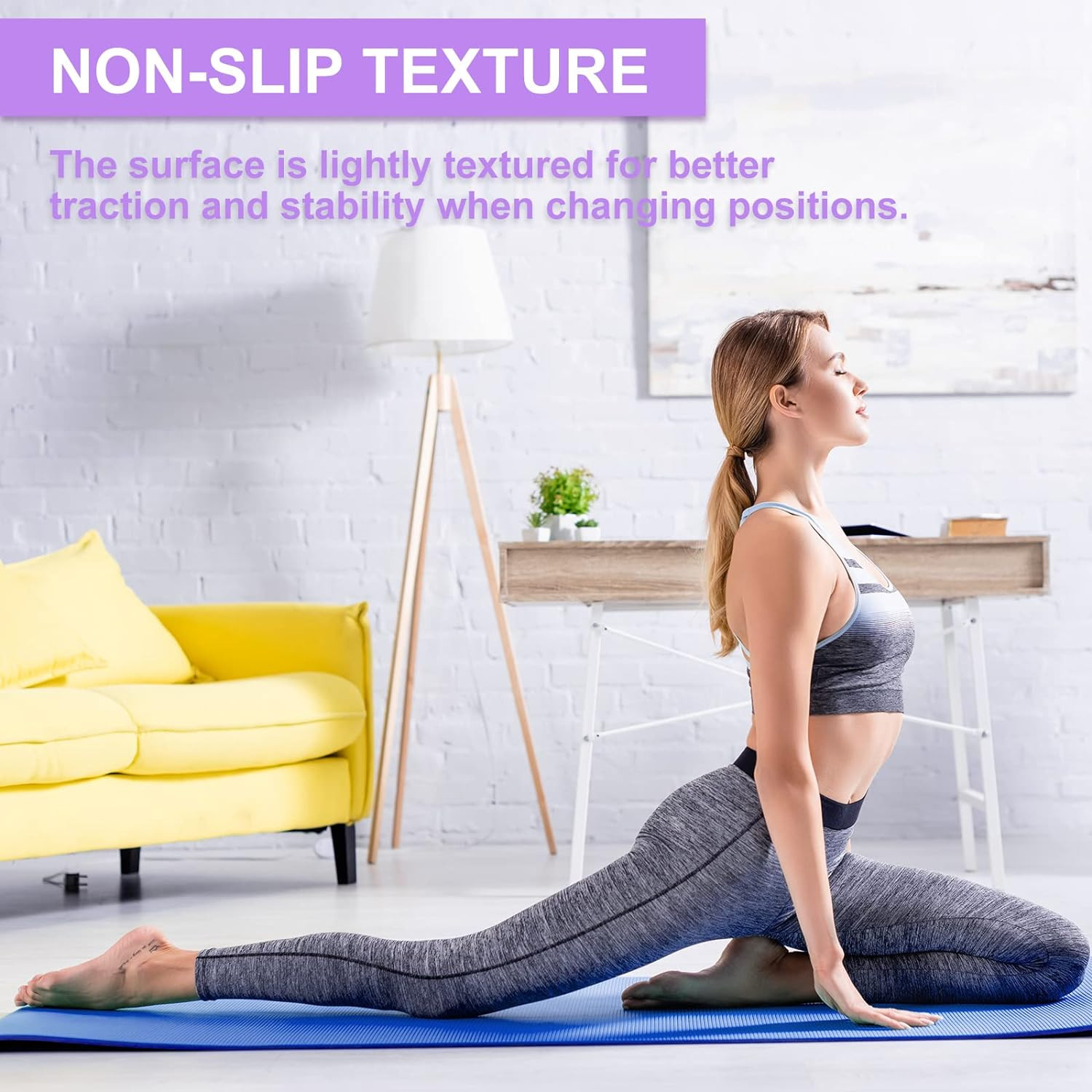 16 Pack Yoga Mats 3mm Non-Slip PVC Exercise Workout Mat for Home Gym and Pilates