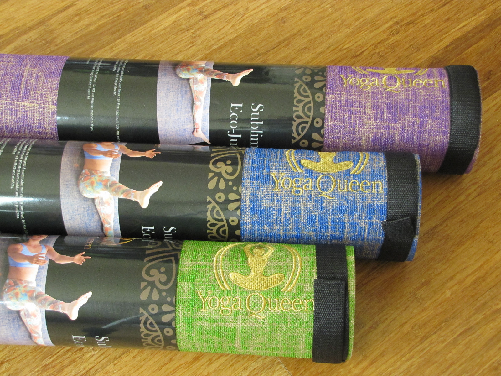 Jute Yoga Mat – Purple