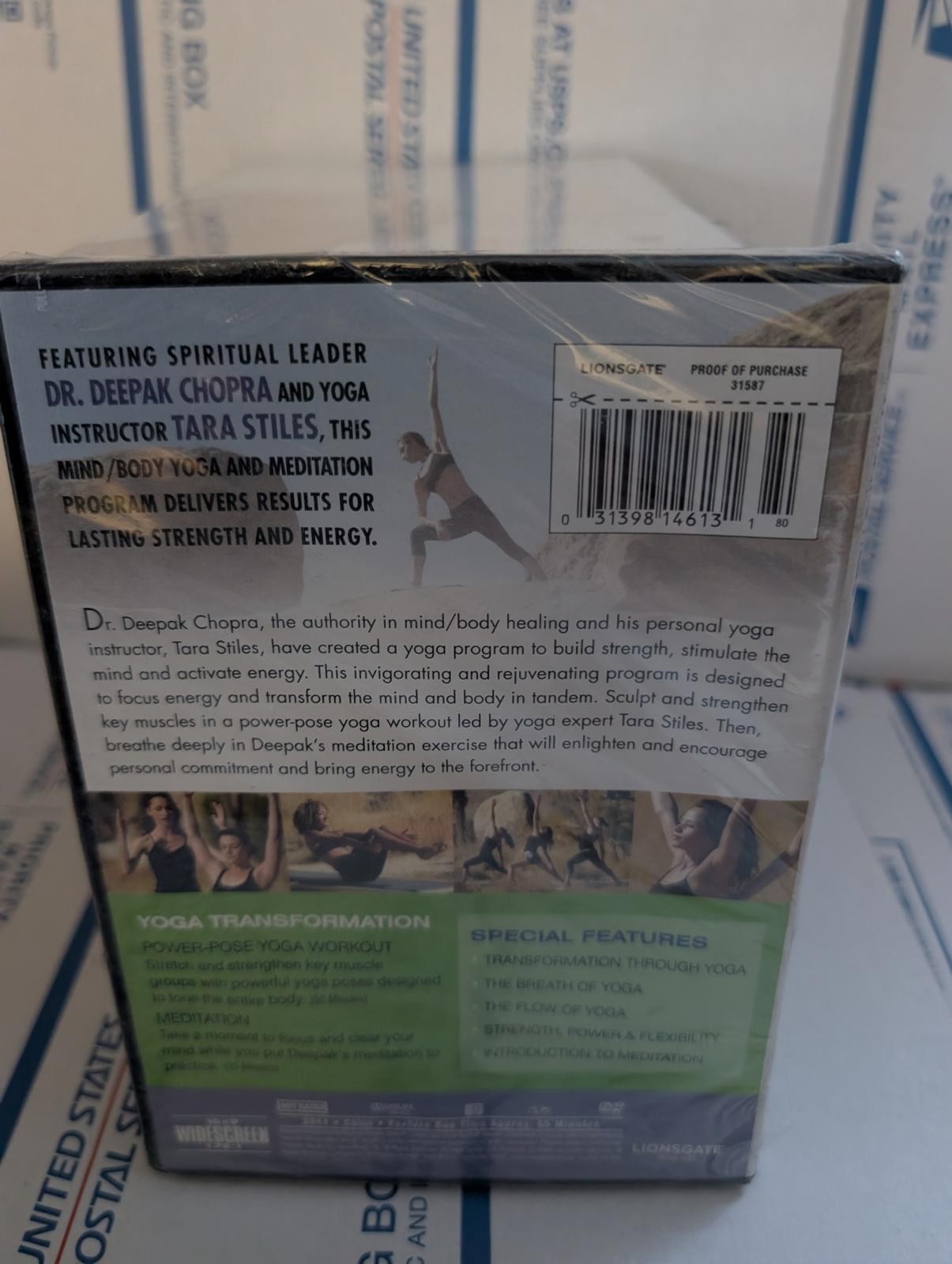 Yoga Transformation: Strength and Energy DVD new #200