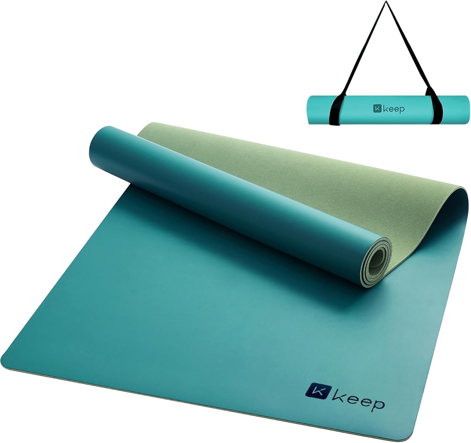 Rubber Yoga Mat Professional Sweat Absorbent PU & Natural Rubber Non Slip