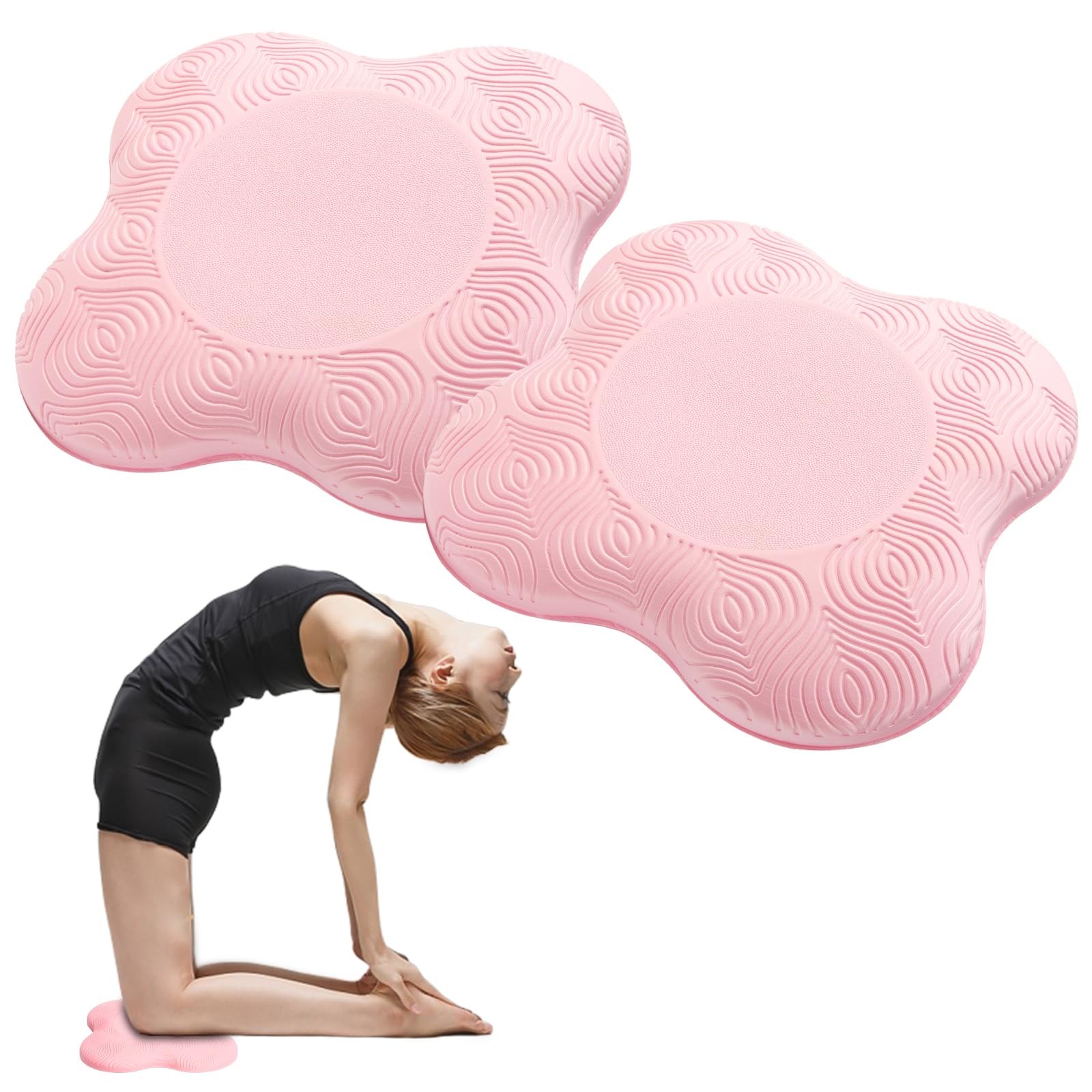 2 packs Yoga Knee Pad Cushion Extra Thick for Knees Elbows Wrist Hands Head F…