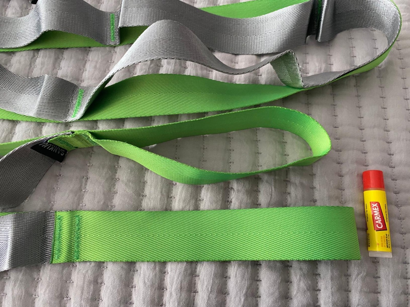 Versatile Yoga Stretch Strap – 12 Loops for Total Body Flexibility & Strength