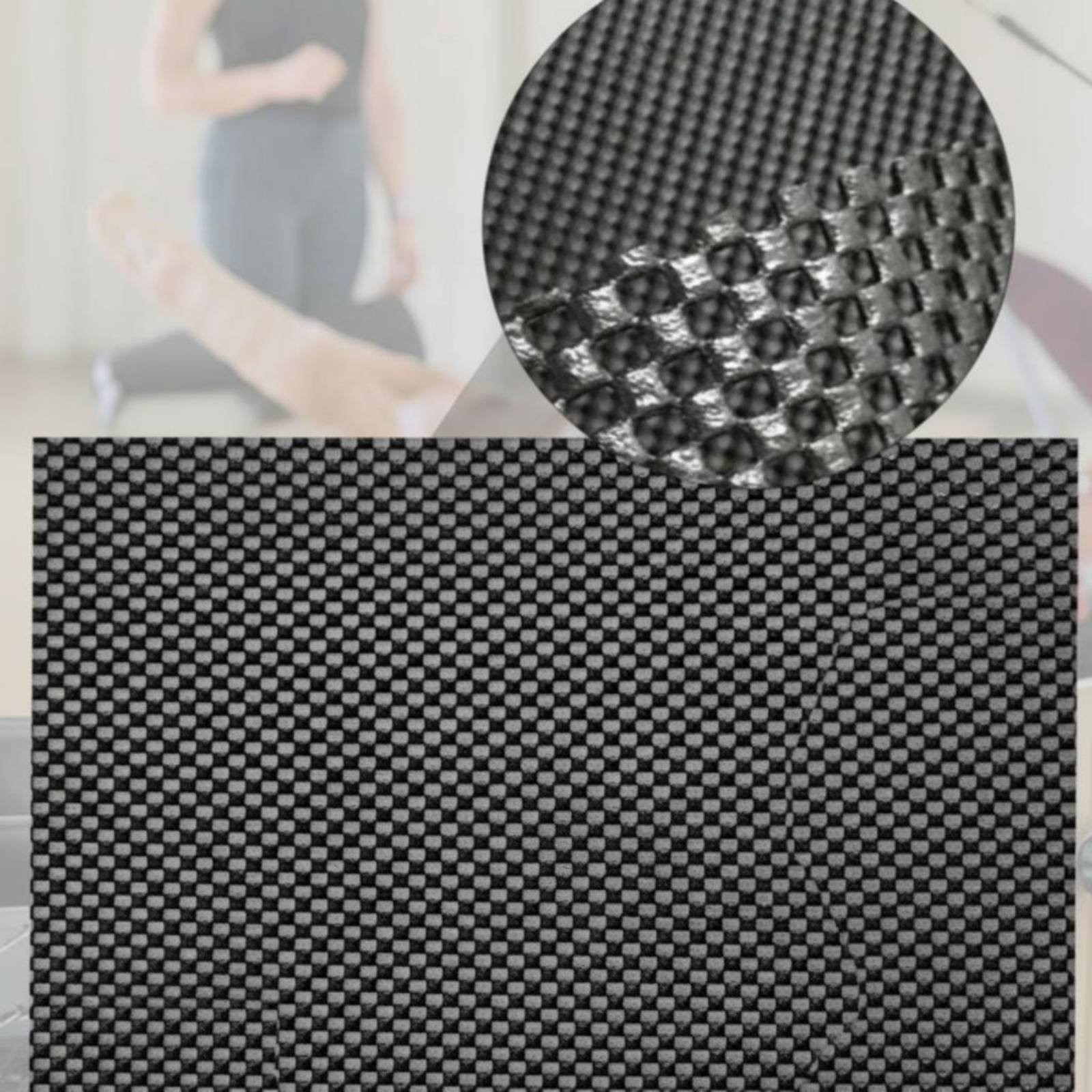 Pilates Reformer Mat Wear-Resistant Non-Slip-Slip Training Pad Reusable for Gym