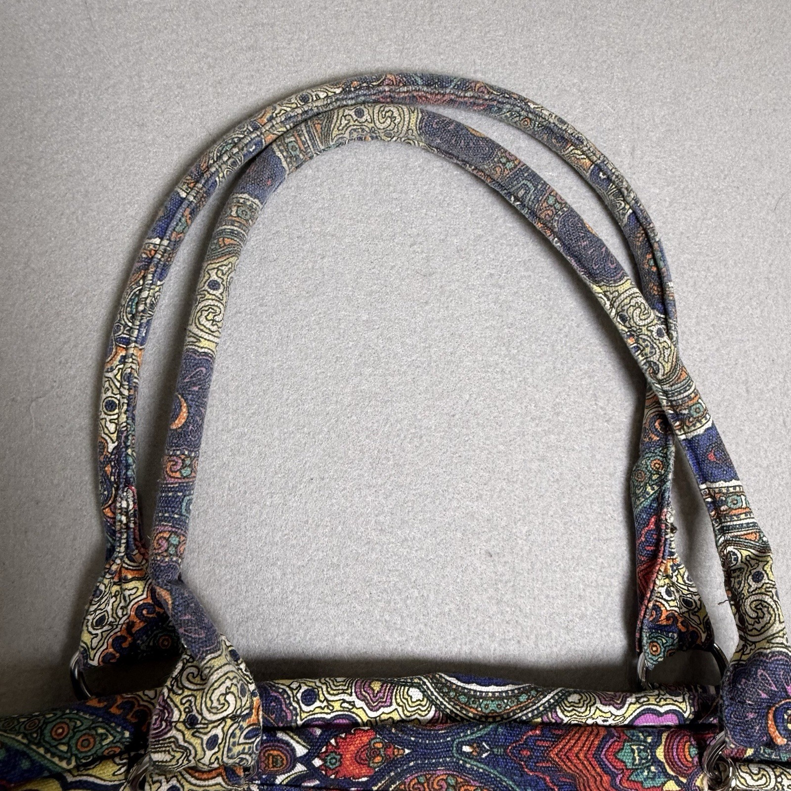 KindFolk Paisley Yoga Mat Bag Tote – Canvas – Zippered Bag & Pocket