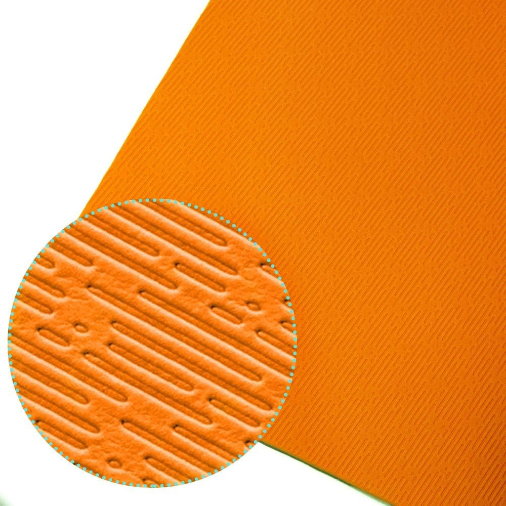Extra Thick TPE Yoga Mat – 72&Prime;X 32&Prime; Thickness 1/2 Inch -Eco Friendly SGS Certifi