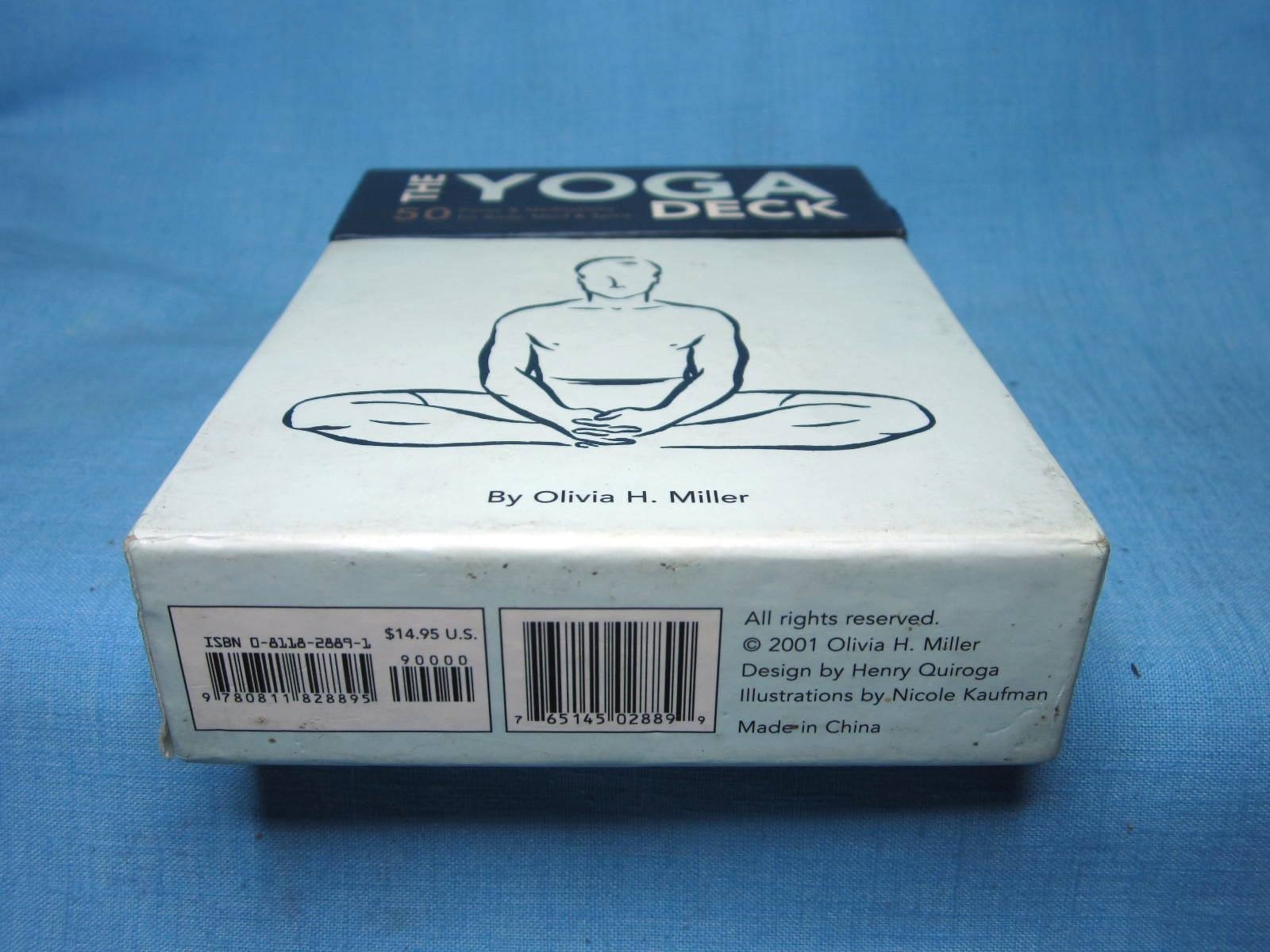 The Yoga Deck By Olivia H Miller Set Pose Cards Exercise – Complete Set