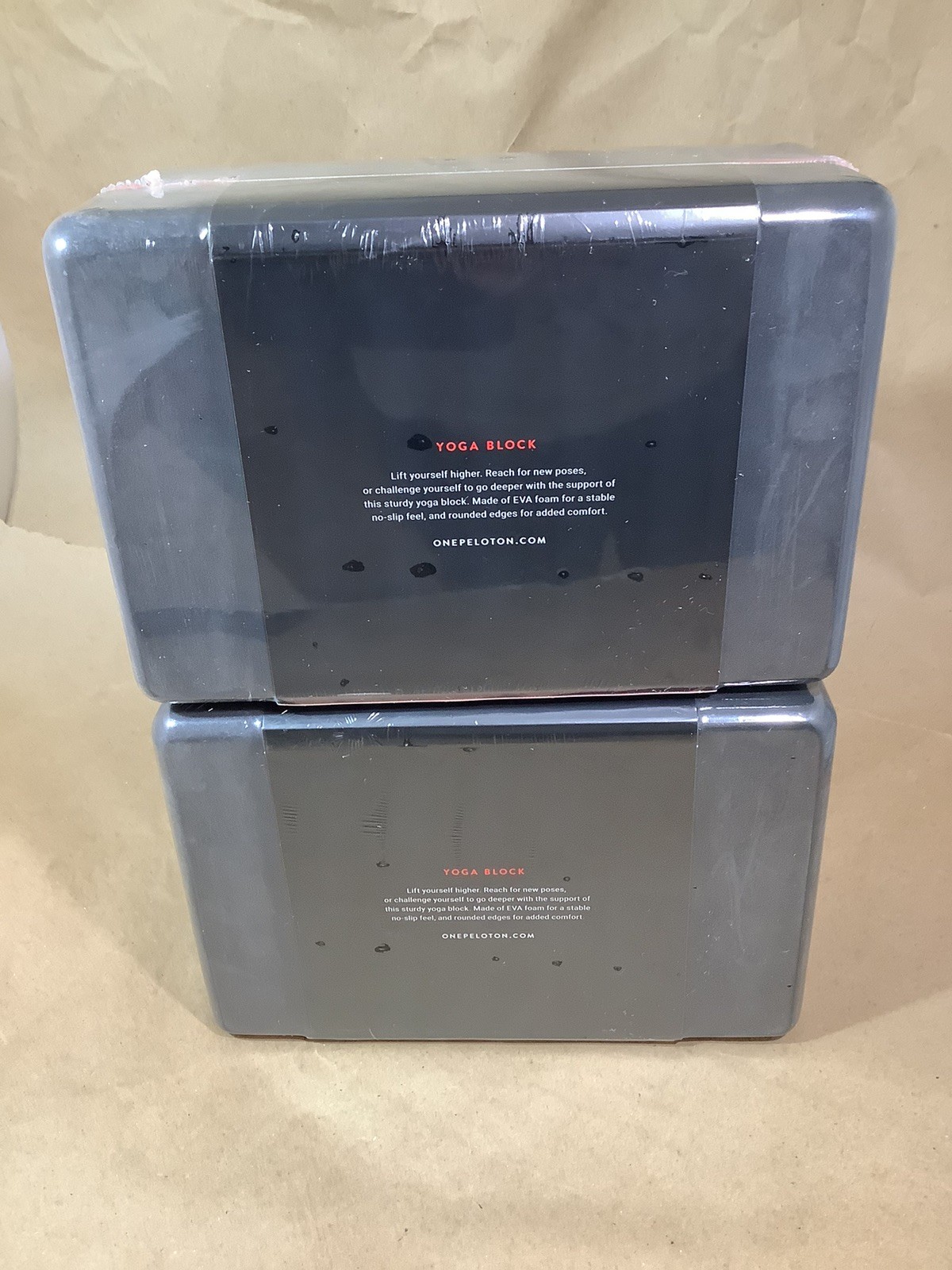 Peloton Yoga Block Set Of 2 Foam 4x6x9 Sealed