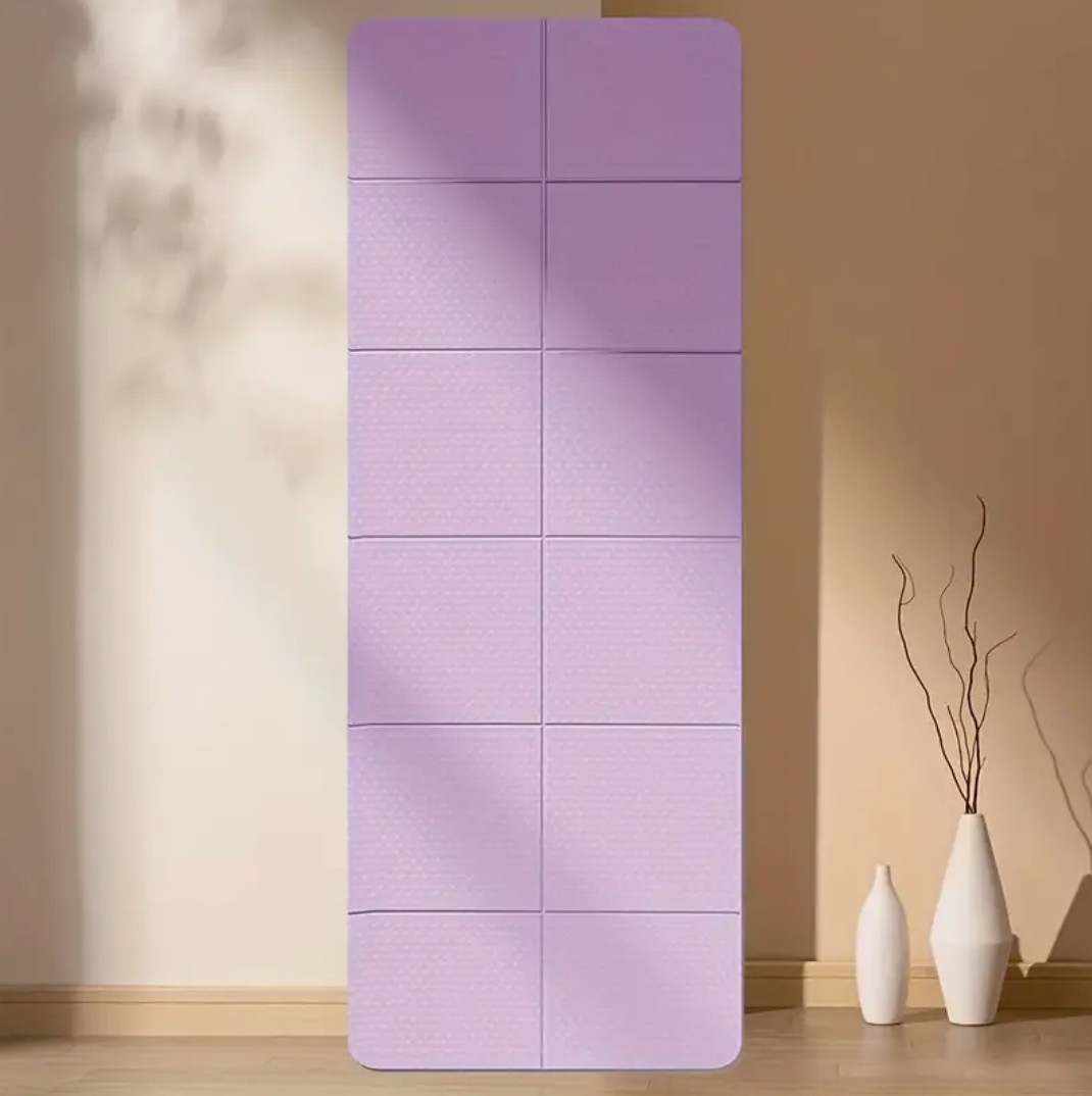 MUNE Lifestyle Foldable Yoga Mat TPE 4mm Purple