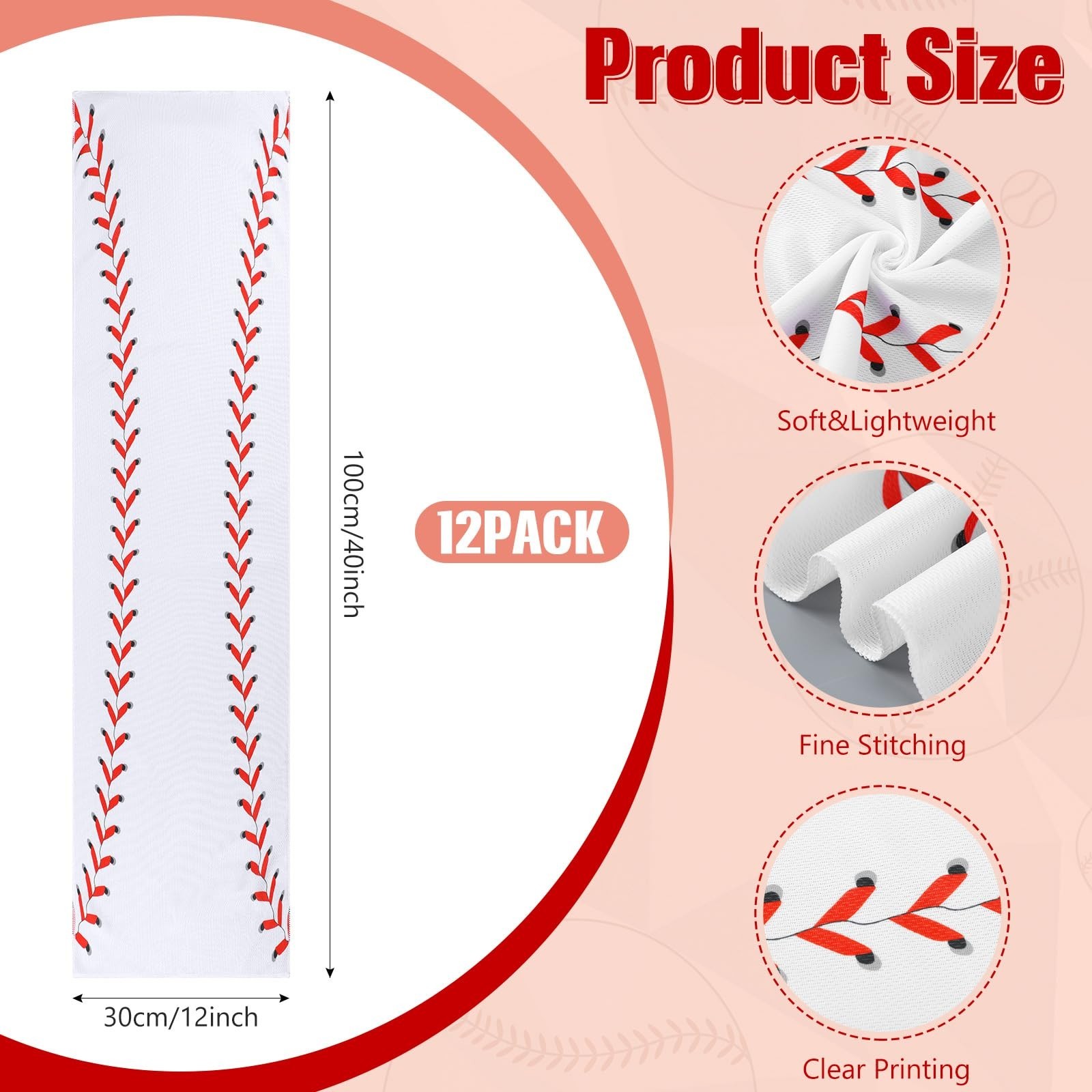 12 Pcs Cooling Towel Baseball Football Basketball Breathable Chilly Softball …