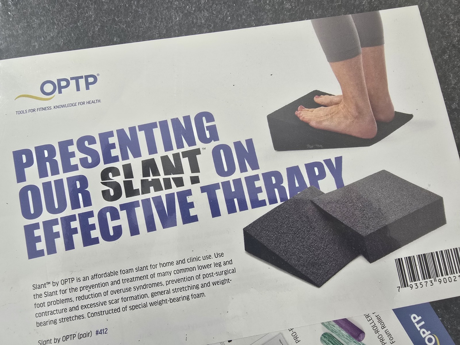 Slant Pair Foam Wedges – Portable Stretching Boards for Pain Relief & Strength