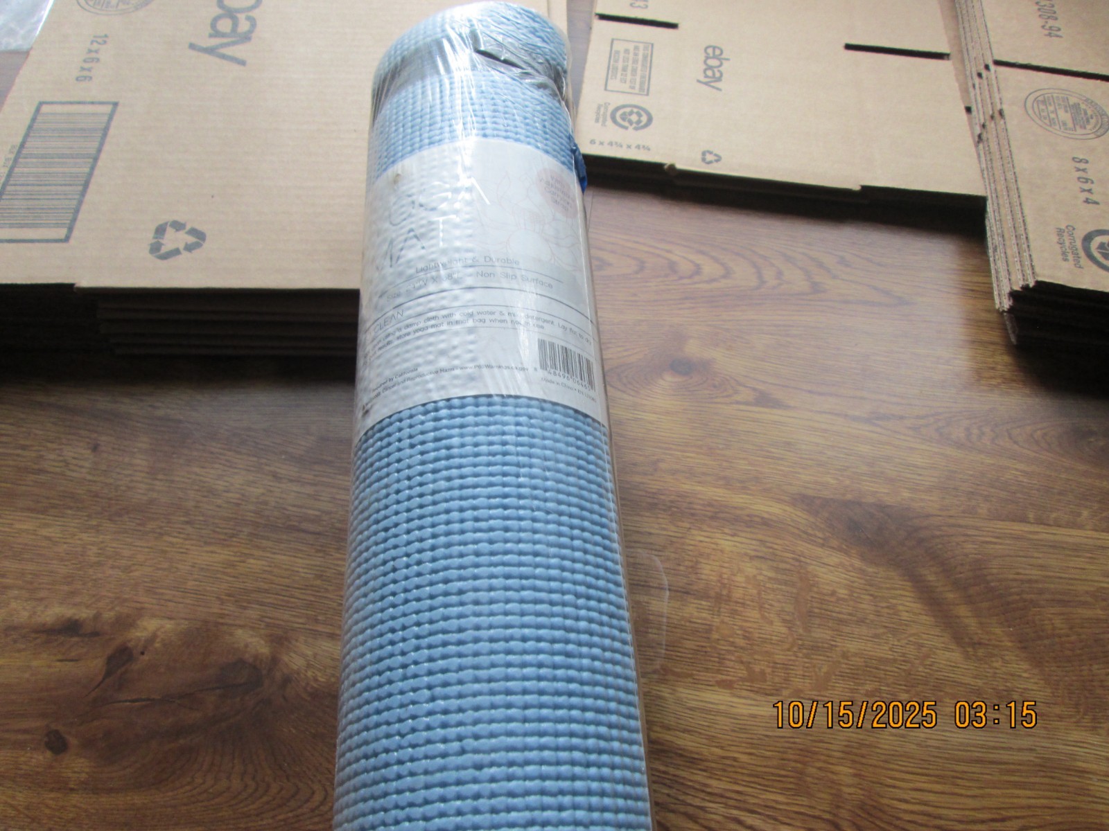 LIGHT WEIGHT « YOGA » MAT. 24 by 68.