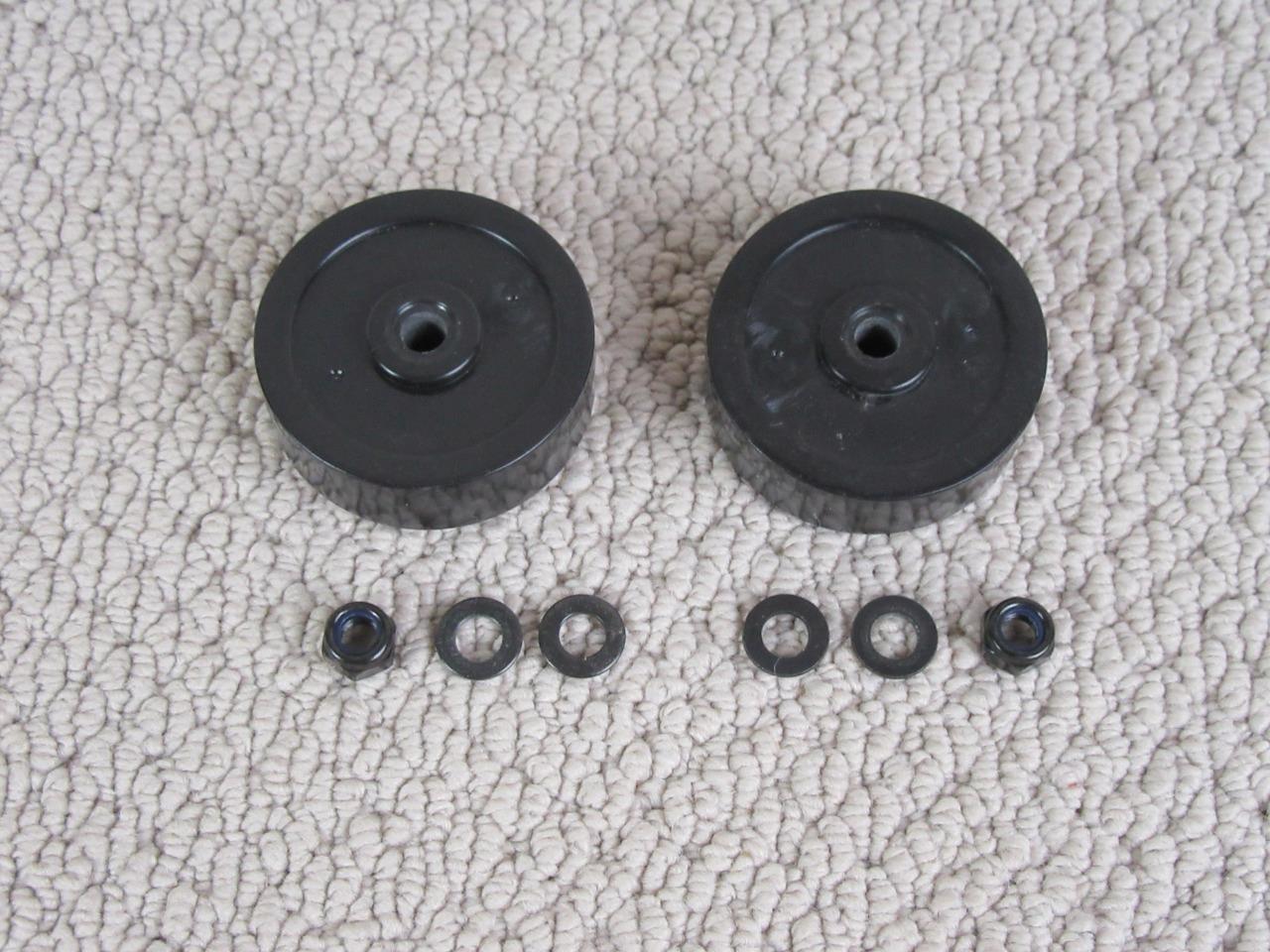 *BRAND NEW* AEROPILATES STAMINA 2.5&Prime; TRANSPORT WHEELS (SET of 2) ~ READY TO SHIP