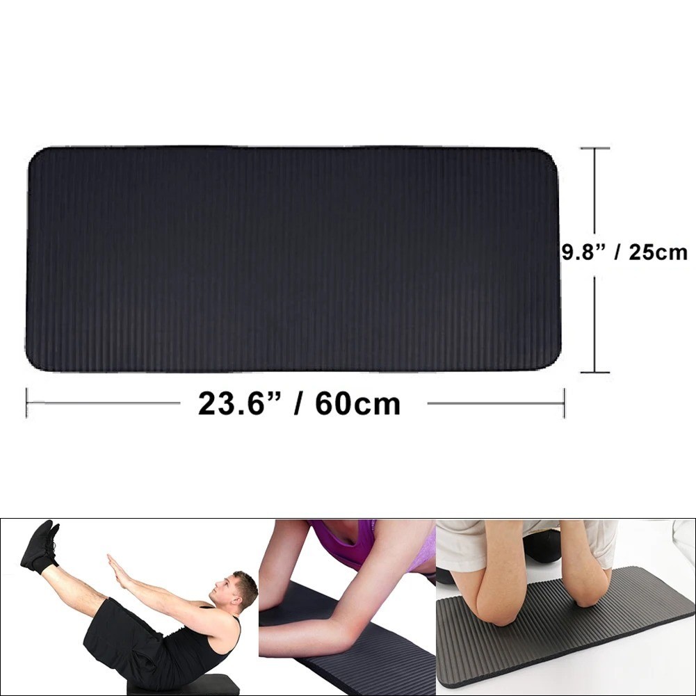 Exercise Yoga Mat Thick Non-slip Durable Extra Mats Pilates Pad Fitness Gym Mini