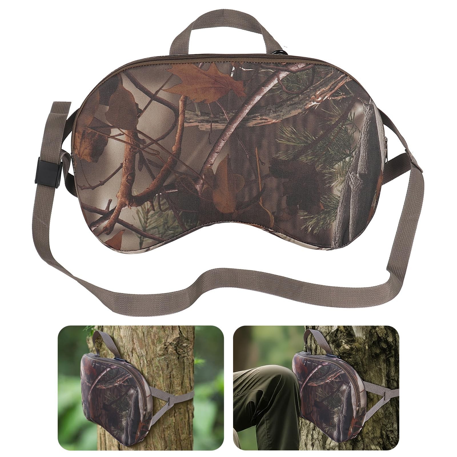 YlBOBO Saddle Hunting Knee Pad & Seat Cushion – Portable 2-in-1 Tree Strap Cu…