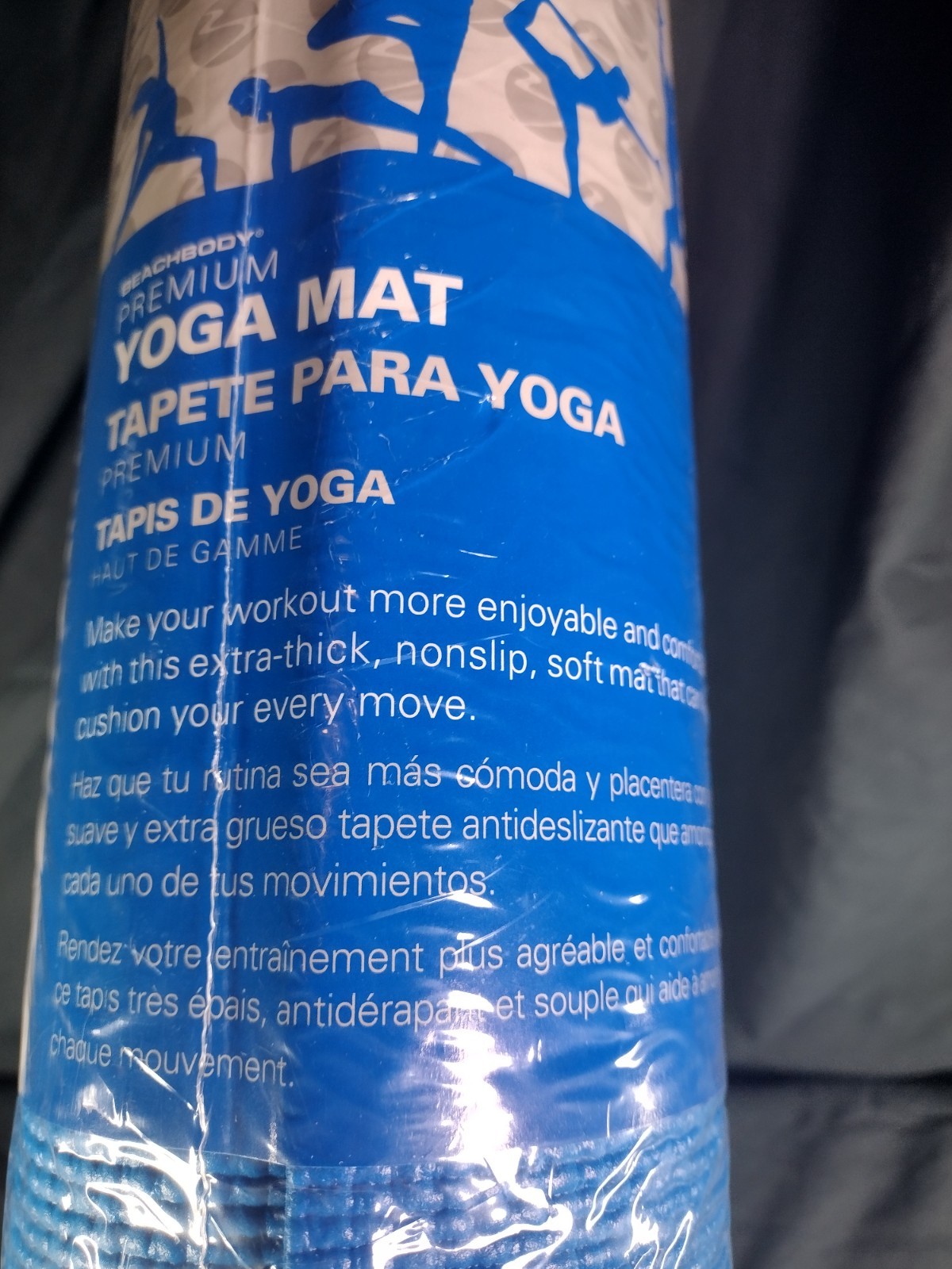 Beachbody Premium 71&Prime;x26&Prime; Yoga Mat Extra Thick Workout Exercise Training New