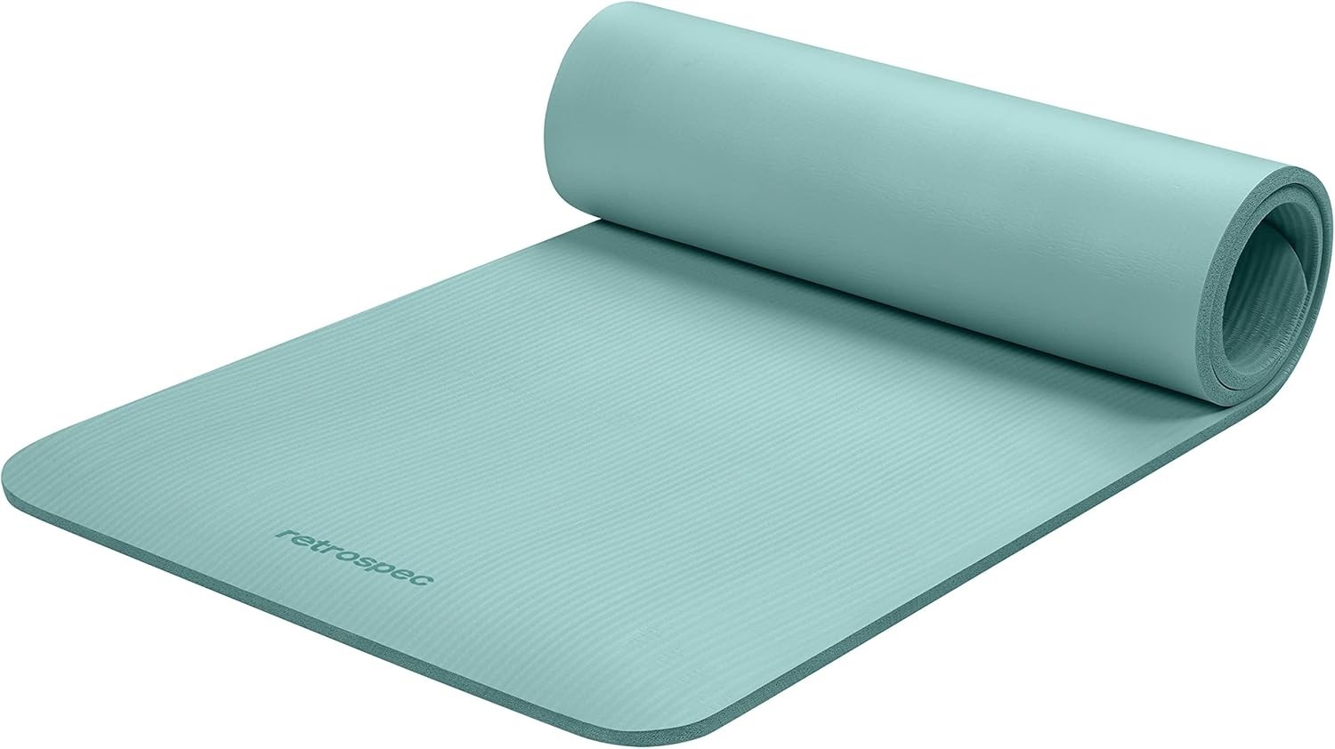 Solana Yoga Mat Thick 1/2in Non-Slip Workout Mat with Nylon Strap – 72x24in E…