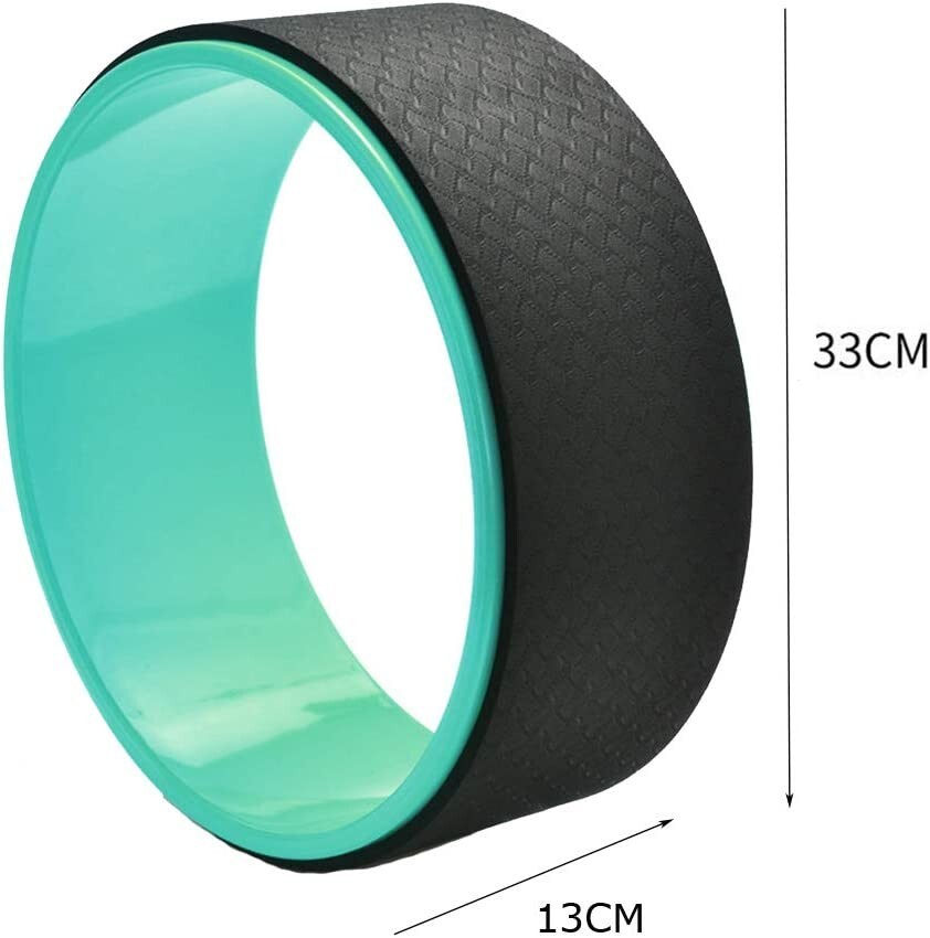 yoga wheel high density manufacturer fitness eco friendly ABS TPE EVA