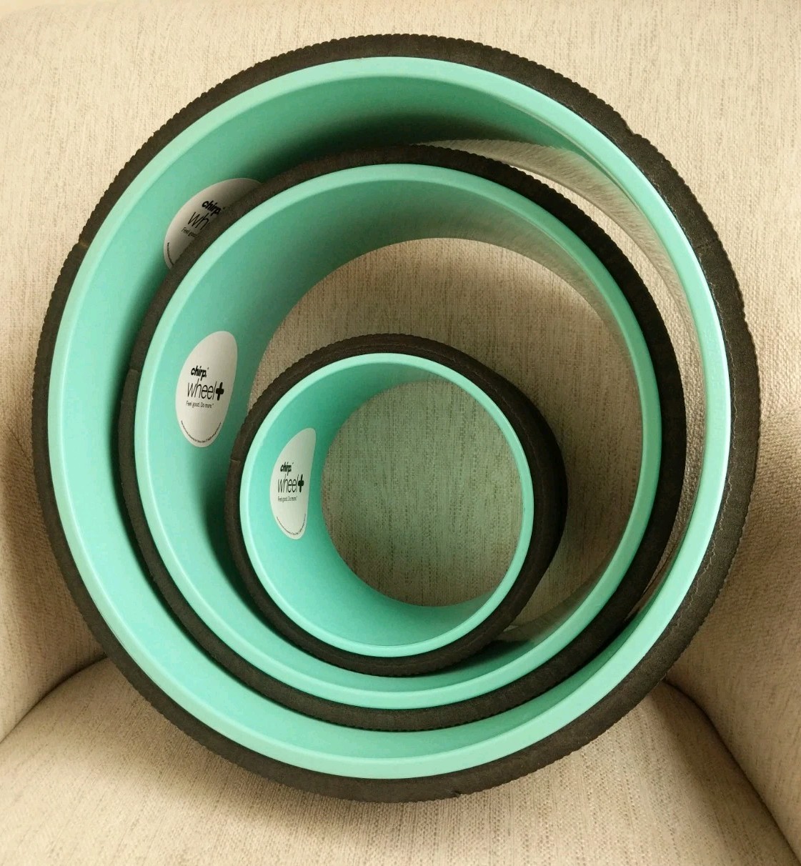 Chirp Wheel 12&Prime; 10&Prime; 6&Prime; Back Rollers