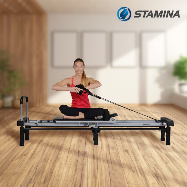 Full-body Pilates reformer with resistance bands system sale/freeship