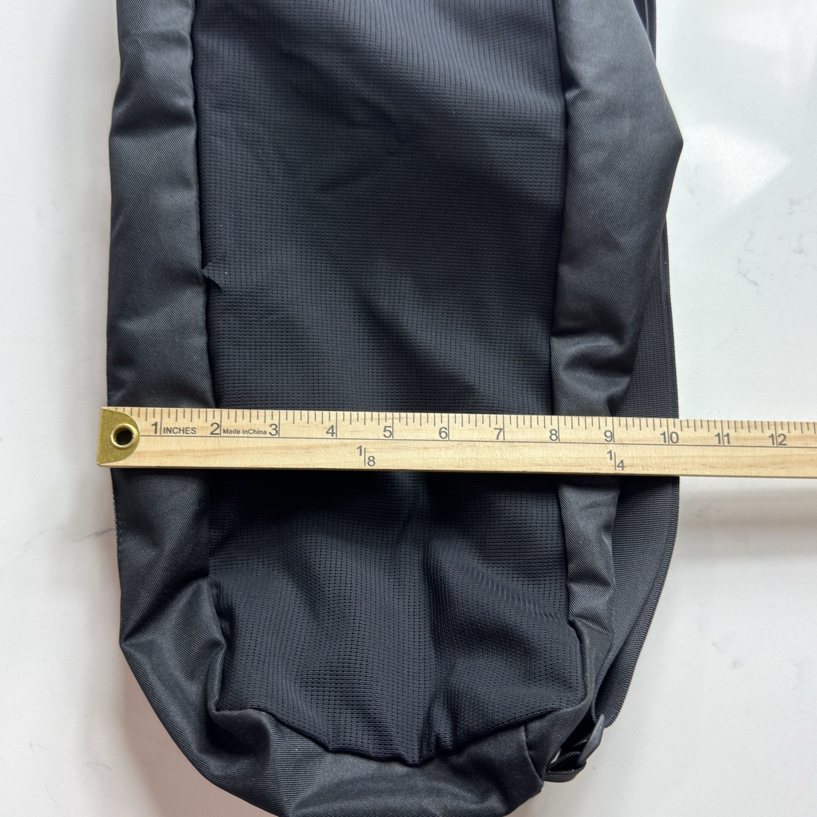 Manduka Go Steady Large Yoga Mat Carrier In Black Shoulder Bag Foldable Compact