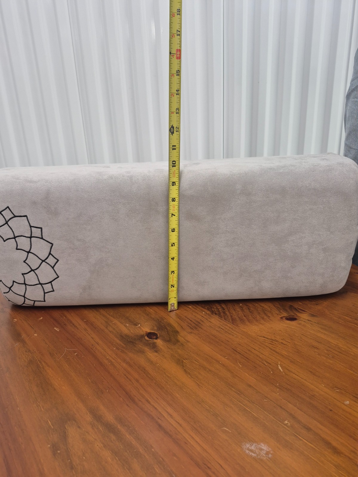 Yoga Imperative Bolster Pillow 24x10x6in Rectangular Meditation Cushion New
