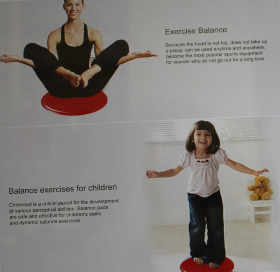 New, Balance Pads,Non-Slip inflated Pads,Strong Load-Bearing Gym Fitness Pads