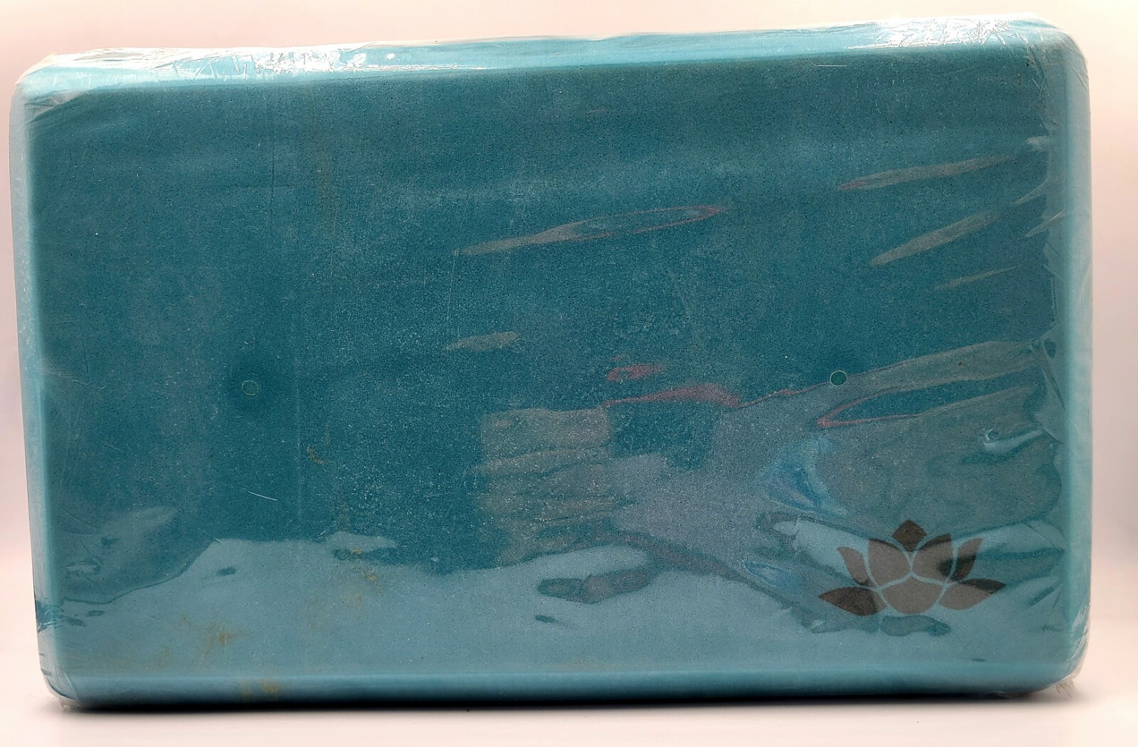 Blue/Grey Yoga Block Lotus Foam Brick Stretching, Gym Pilates Exercise Fitness