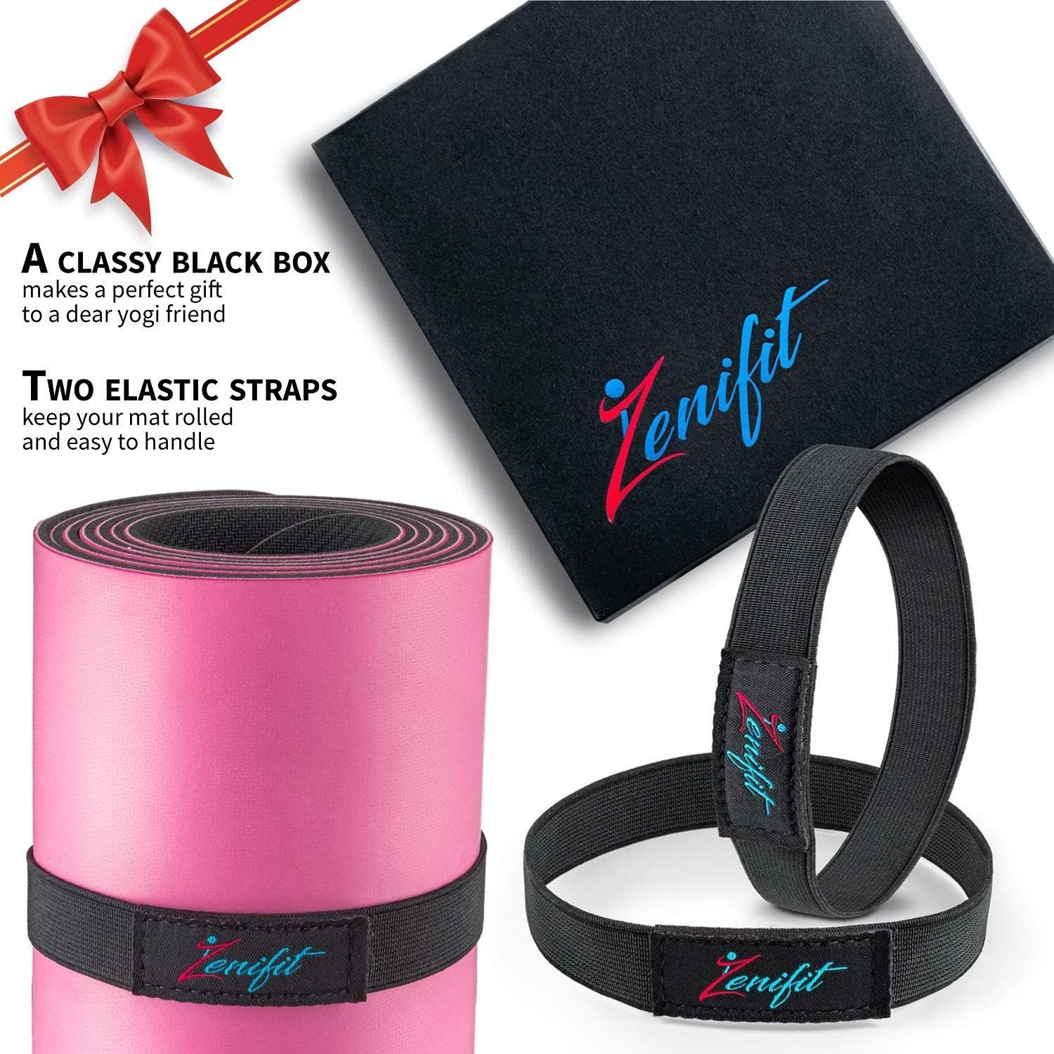 Elegant Yoga Mat Bag – Holds Up to 72in Mats, 3 Pockets & Dreamcatcher Design