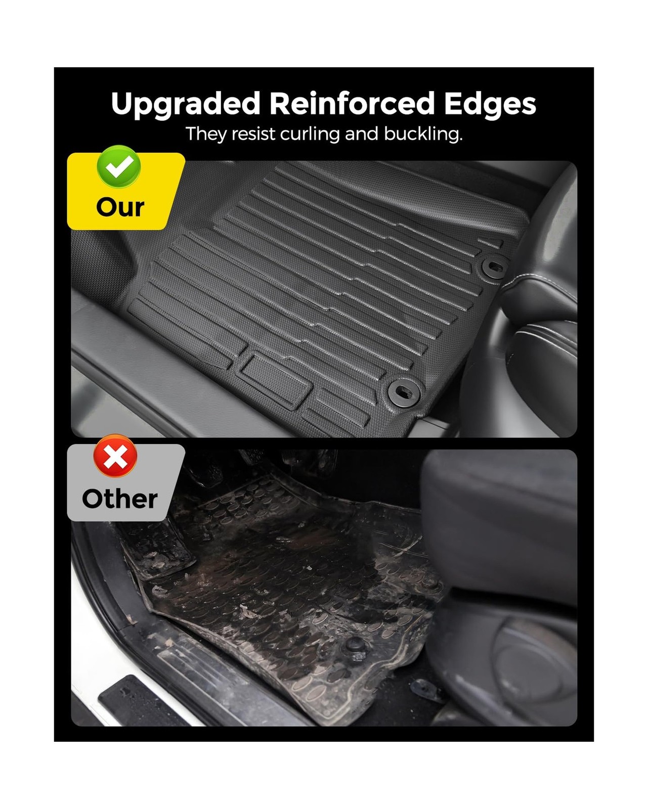 2023-2016 for Nissan Maxima Floor Mats Cargo Liner (S/SL/SR/SV/Platinum),All …