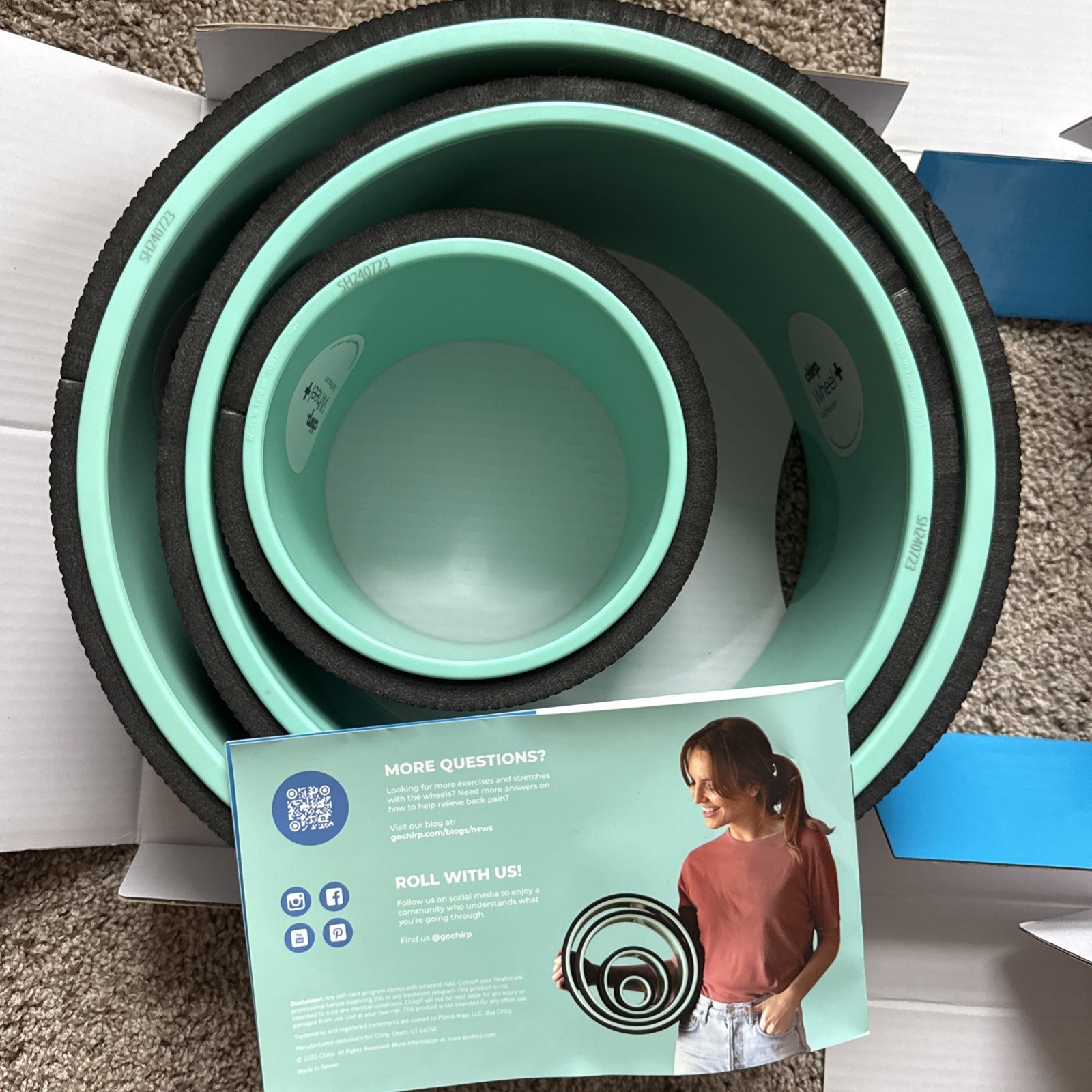 Brand New Chirp Wheel 3 Pack