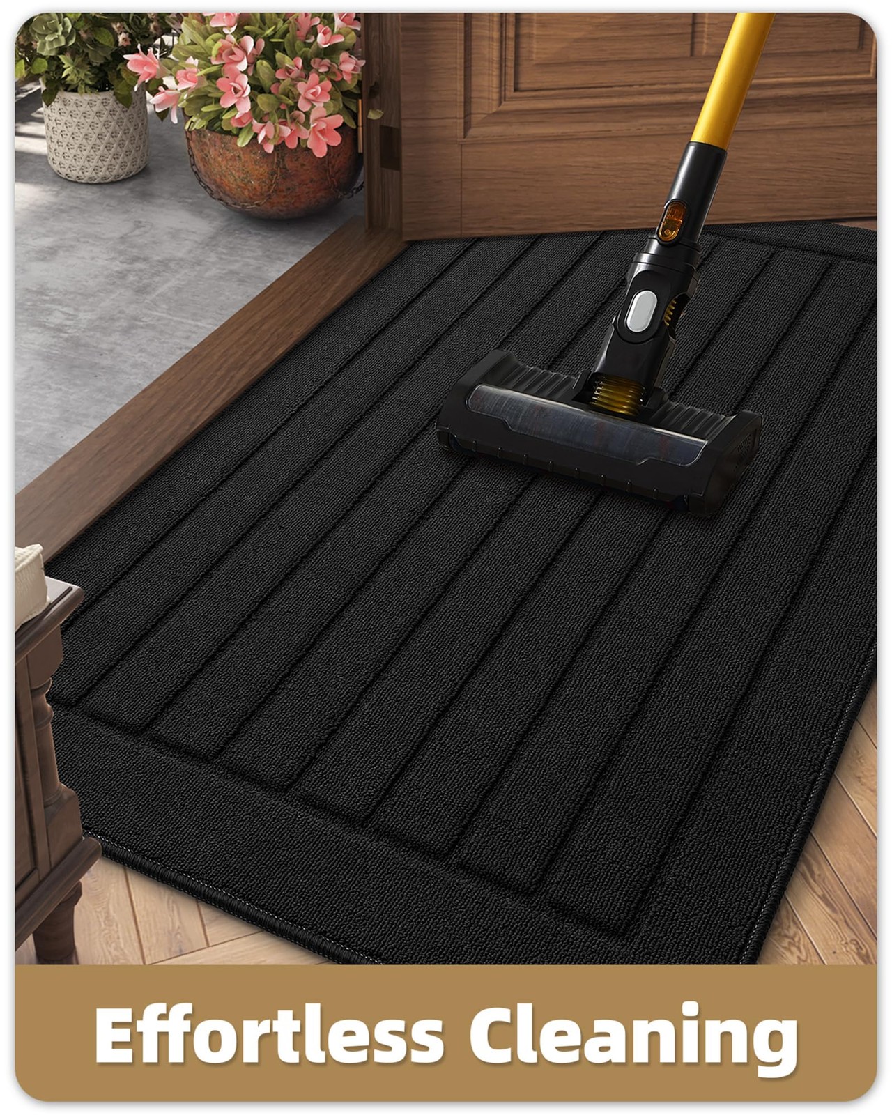 Doormat Indoor 50x90cm – Machine Washable, Non Slip and Absorbent Schmu…