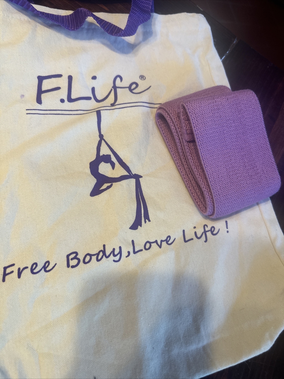 F.Life Aerial Yoga Hammock 5.5 Yards Premium Aerial Silk Fabric Yoga Swing