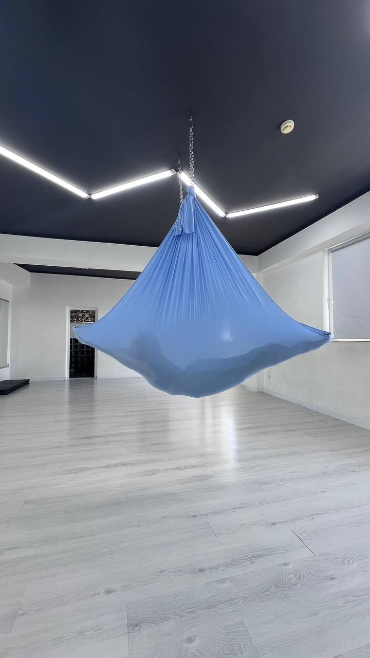 Professional Aerial Yoga Hammock Anti-Gravity Fly Yoga Swing Sky Blue