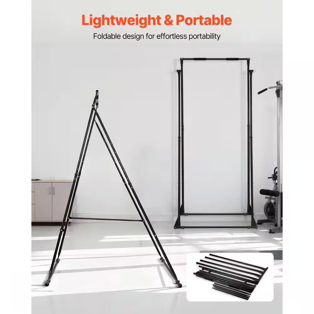 Yoga Stand Frame, Max 440.9 Lbs. Load Swing Stand Triangular Structure Yoga Aeri