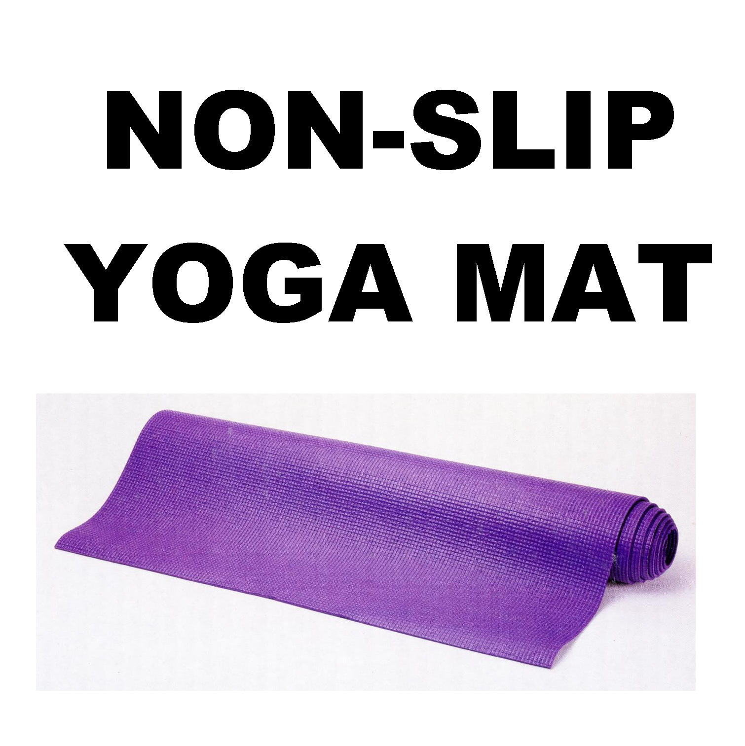 YOGA & PILATES Exercise Mat for Health & Fitness
