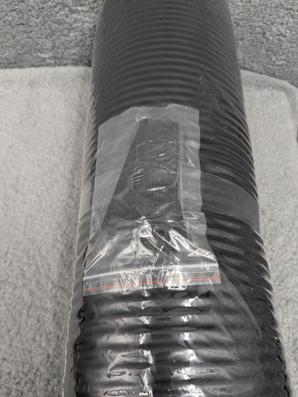 Amazon Basics 1/2 Inch Extra Thick Exercise Yoga Mat with Carrying Strap, Black